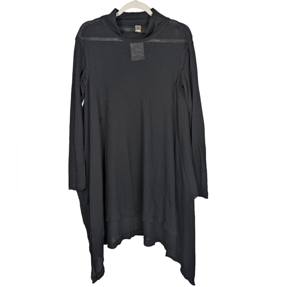 NWT Free People We The Free Wonder Woman Goth Mock Neck Thermal Tunic XS - Picture 3 of 13